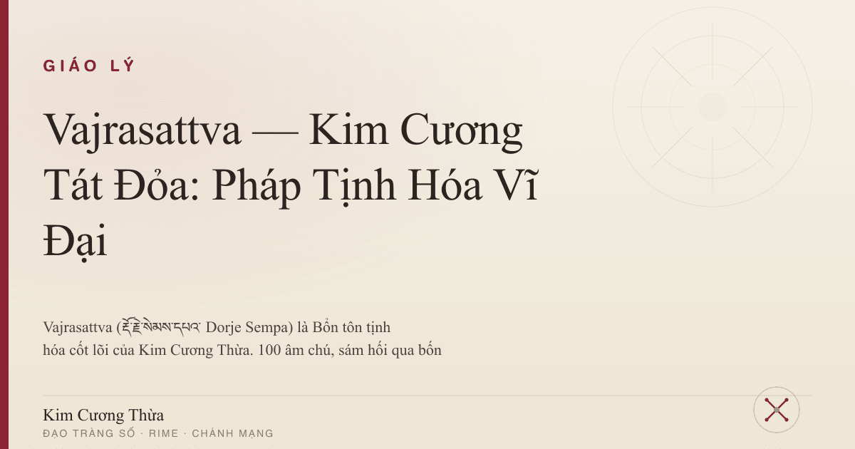 Bản tôn Kim Cương Tát Đỏa Thangka